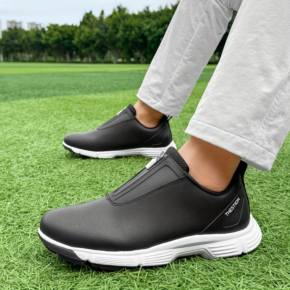 Sneakers, Men's Golf Shoes Outdoor Sports Leisure Lightweight Golf Shoes for Men Non-Slip Big Size 7-15 Comfortable Fashion Professional Golf Sport Training Shoes