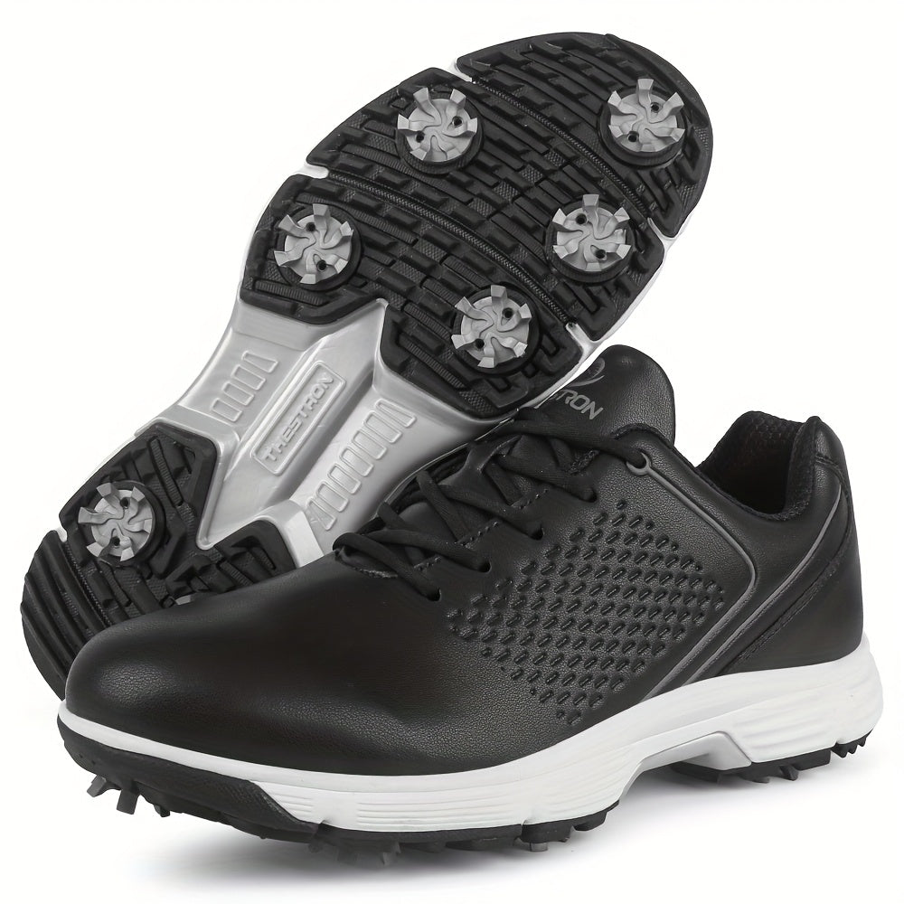 Sneakers, Men's Golf Shoes Outdoor Sports Leisure Lightweight Golf Shoes for Men Non-Slip Big Size 7-15 Comfortable Fashion Professional Golf Sport Training Shoes