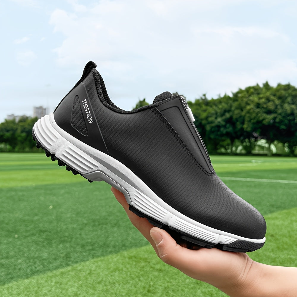 Sneakers, Men's Golf Shoes Outdoor Sports Leisure Lightweight Golf Shoes for Men Non-Slip Big Size 7-15 Comfortable Fashion Professional Golf Sport Training Shoes