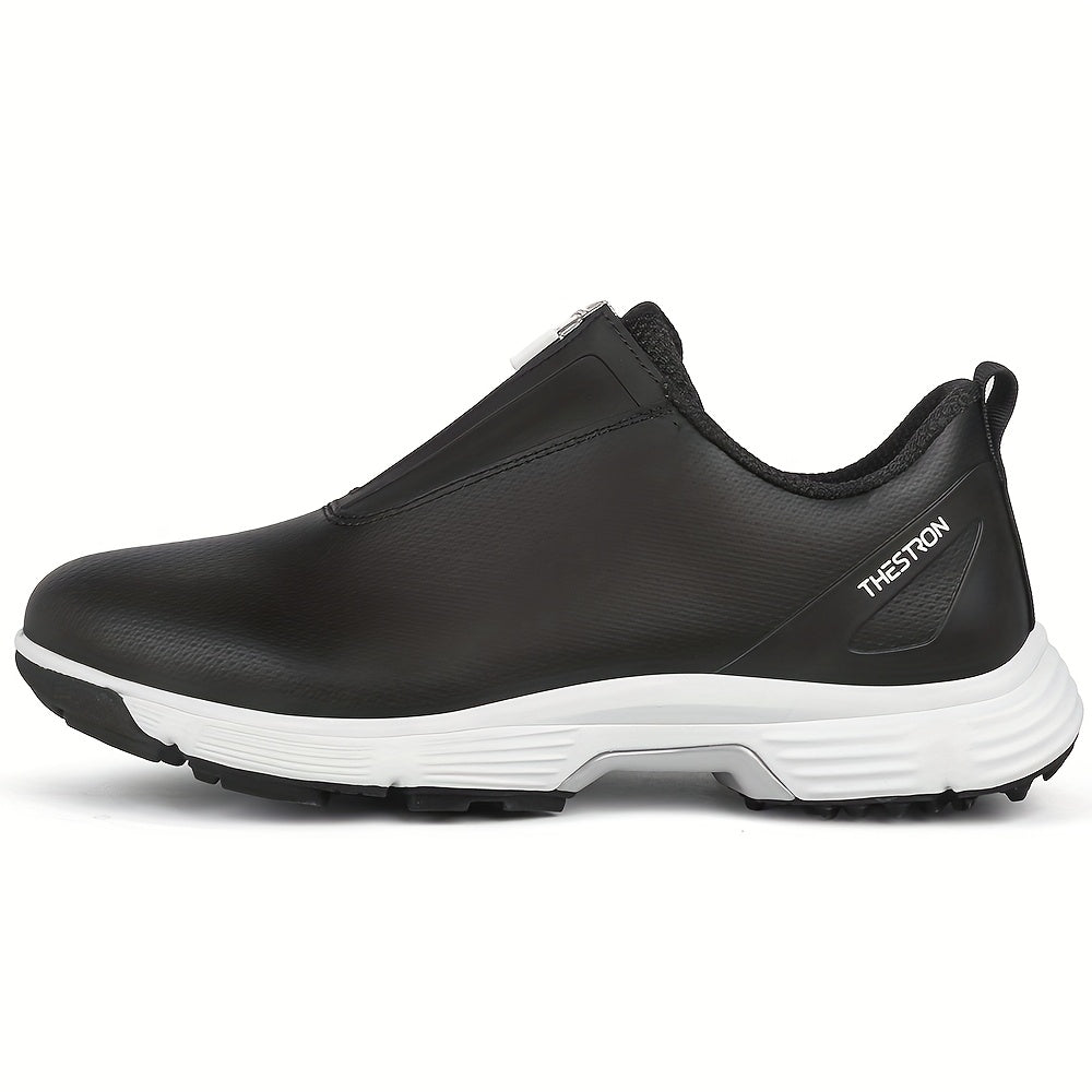 Sneakers, Men's Golf Shoes Outdoor Sports Leisure Lightweight Golf Shoes for Men Non-Slip Big Size 7-15 Comfortable Fashion Professional Golf Sport Training Shoes
