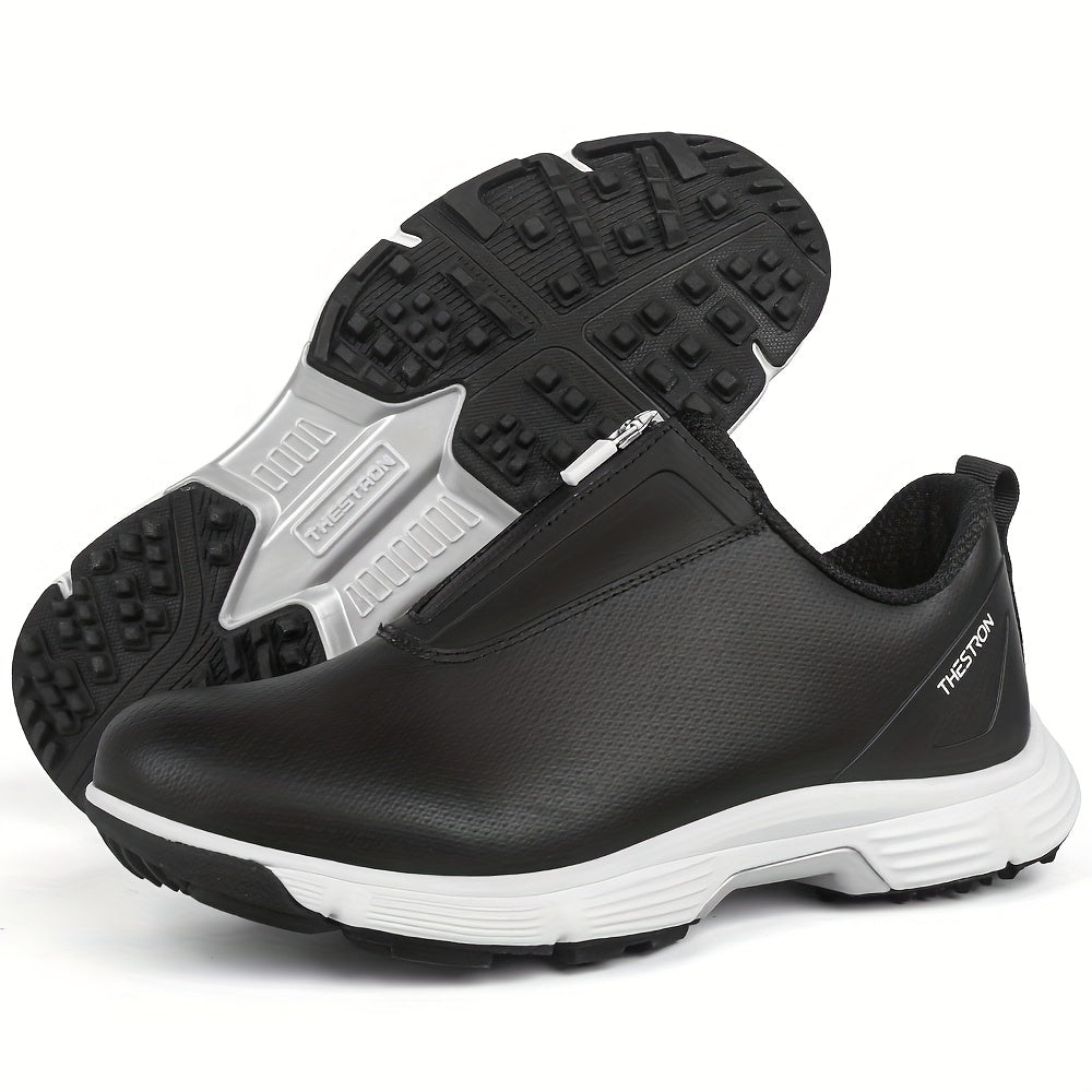Sneakers, Men's Golf Shoes Outdoor Sports Leisure Lightweight Golf Shoes for Men Non-Slip Big Size 7-15 Comfortable Fashion Professional Golf Sport Training Shoes