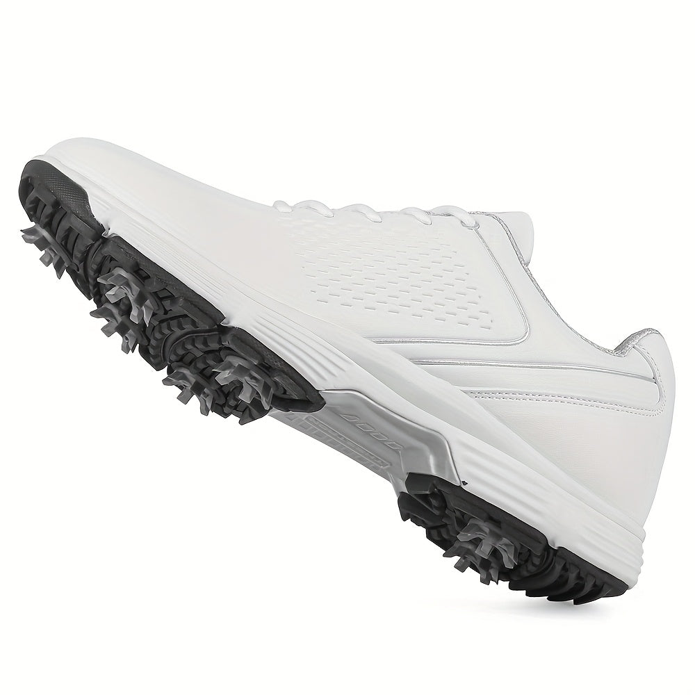 Sneakers, Men's Golf Shoes Outdoor Sports Leisure Lightweight Golf Shoes for Men Non-Slip Big Size 7-15 Comfortable Fashion Professional Golf Sport Training Shoes