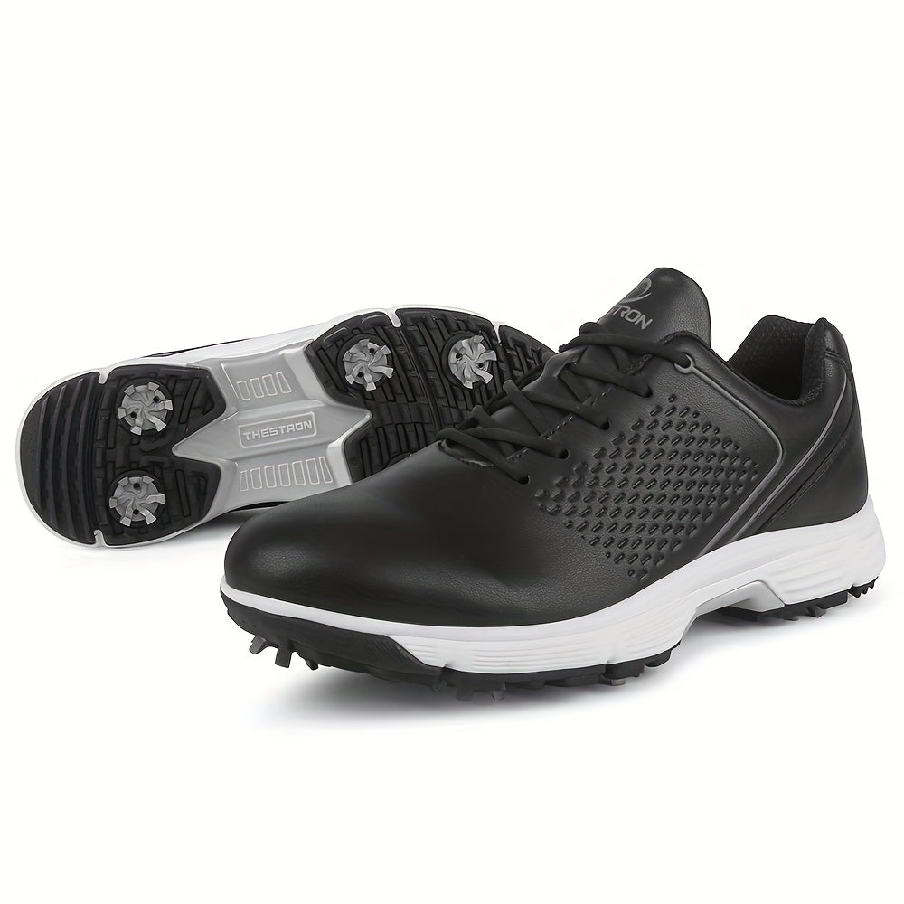 Sneakers, Men's Golf Shoes Outdoor Sports Leisure Lightweight Golf Shoes for Men Non-Slip Big Size 7-15 Comfortable Fashion Professional Golf Sport Training Shoes
