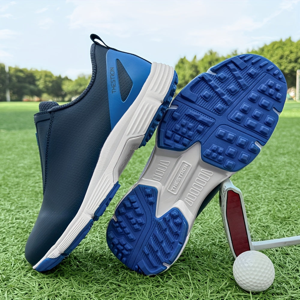 Sneakers, Men's Golf Shoes Outdoor Sports Leisure Lightweight Golf Shoes for Men Non-Slip Big Size 7-15 Comfortable Fashion Professional Golf Sport Training Shoes