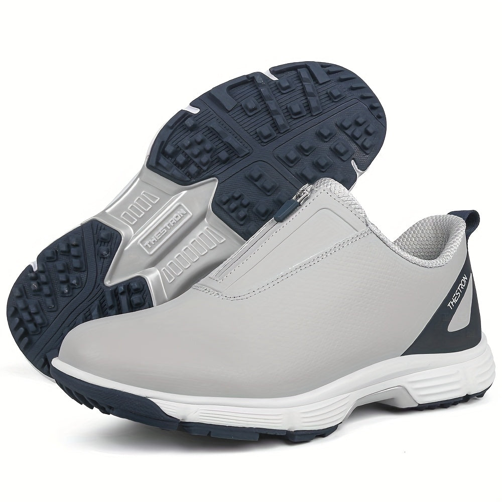 Sneakers, Men's Golf Shoes Outdoor Sports Leisure Lightweight Golf Shoes for Men Non-Slip Big Size 7-15 Comfortable Fashion Professional Golf Sport Training Shoes